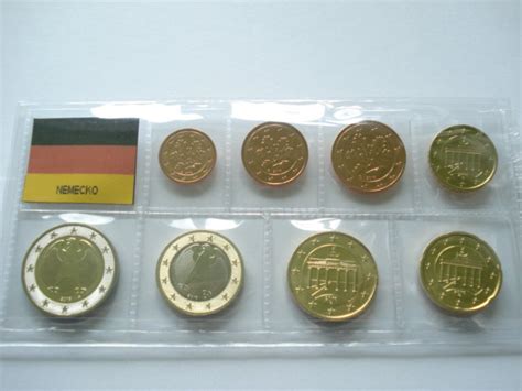 Obehové euromince Sada obehových mincí NEMECKO 2016 G eurocharon