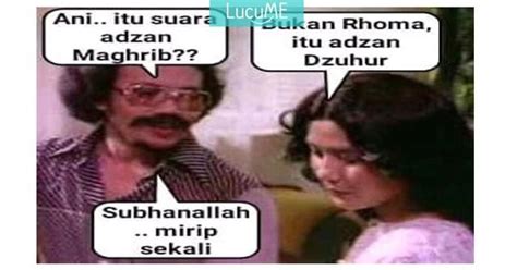 Makanya tak heran jika kepopuleran rhoma dan ani masih terus terngiang hingga hari ini. Kata Kata Lucu Rhoma Dan Ani