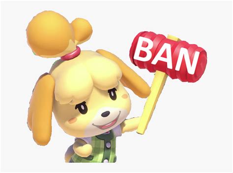 Check spelling or type a new query. Transparent Ban Hammer Png - Animal Crossing Isabelle ...