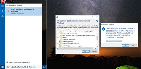Guida Come Attivare O Disattivare Alcune Funzionalità Di Windows 10
