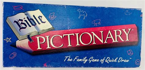Pictionary Game Bible Edition 2000 Great Condition Mandis Attic Toys