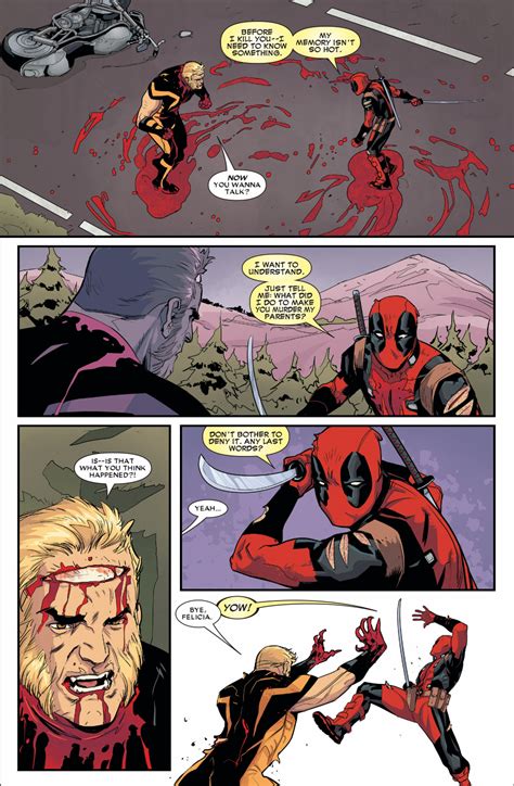 Deadpool Vs Sabretooth Comicnewbies
