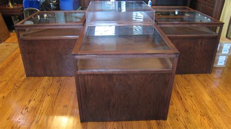 Custom Made Oak Museum Display Cases By Wildwood Construction