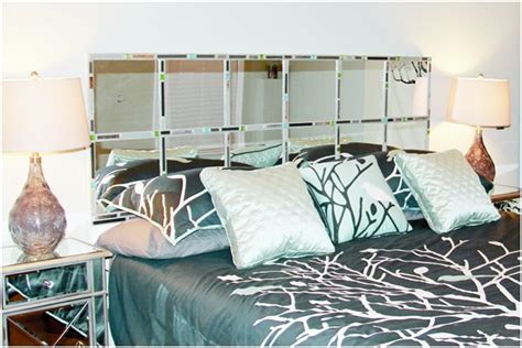 Ideas Of How To Use Mirrored Headboards In Bedroom Wall Decor