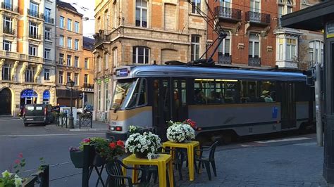 Tram In Brussels Youtube