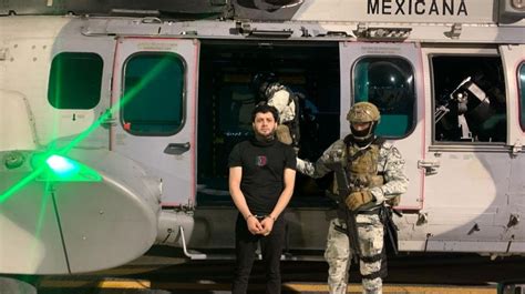 El Nini Llega A Cdmx Tras Ser Capturado En Culiacán La Verdad Noticias