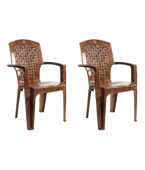 Value added chair (plastic & metal). Cello Aristo Plastic Chair - Set of 2: Buy Online at Best ...