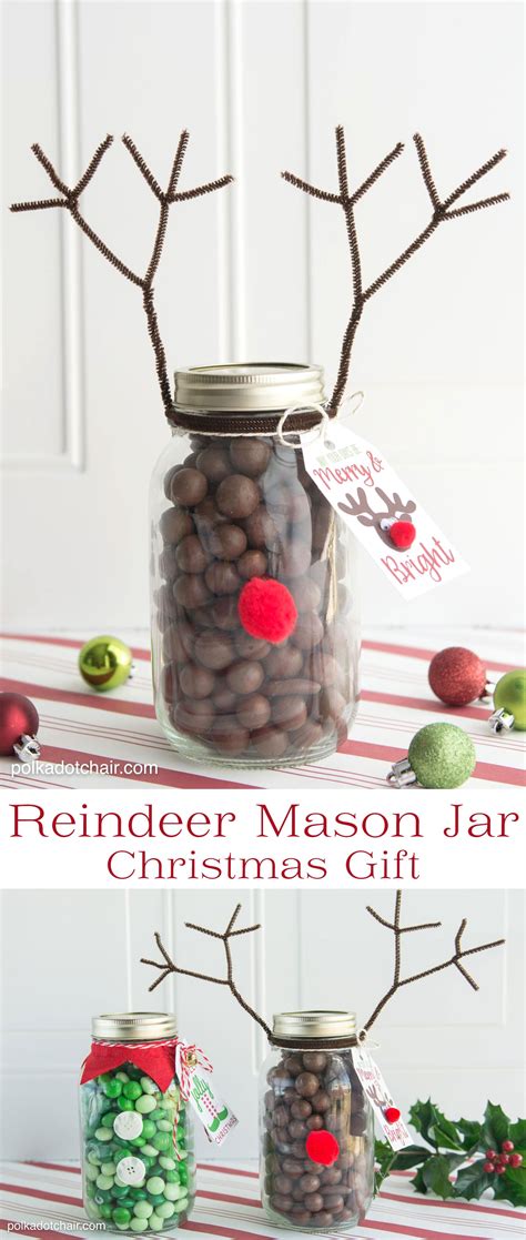 You also can try to find various relevant choices right here!. Reindeer Christmas Mason Jar Gift Idea