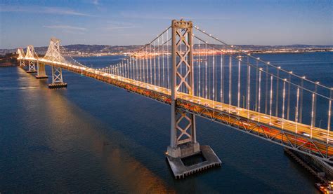 Oakland Bay Bridge 4k Wallpaper San Francisco Cityscape