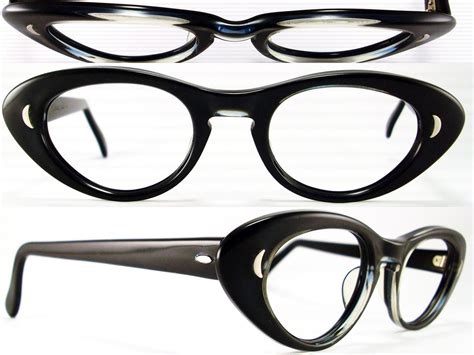 Vintage Eyeglasses Frames Eyewear Sunglasses 50s Vintage 50s Cat Eye Glasses Sunglass Frame Glasses