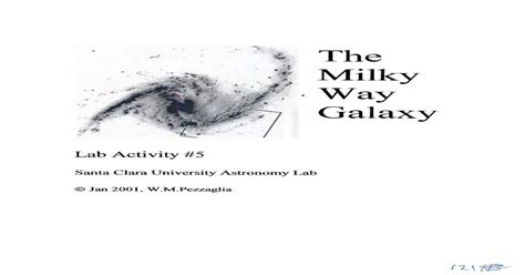 The Milky Way Galaxy · 2001 9 17 · Jano52001 The Milky Way Galaxy