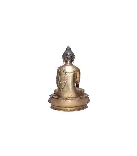 Dark Colored Akshobhya Buddha Statue Buy Buddha Statues Online