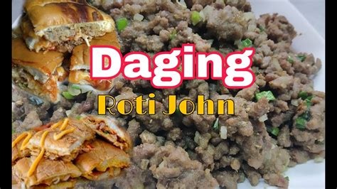 Cara masak roti john full oleh rasyid chef handal!! Roti John||Masak Daging Roti John(Cara Masak Daging Roti ...