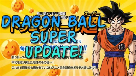 We've even received a comment from akira toriyama himself just for you on the official site! Dragon Ball SUPER Update - Official Web Site Opens! New OP/ED Themes Announced! 2015 DBZ! - YouTube