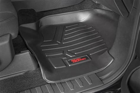 Rough Country Floor Mats Fr And Rr Fr Buckets Wfactory Under