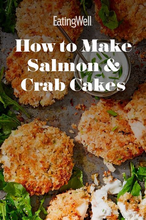 Salmon fish cakes healthy recipe. Salmon & Crab Cakes | Recipe | Lobster recipes, Healthy ...