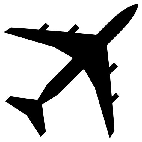 Find & download free graphic resources for airplane. File:Airplane silhouette 45degree angle.svg - Wikimedia ...
