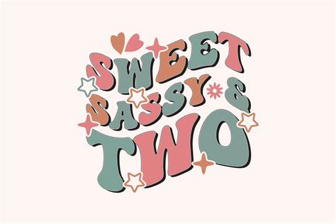 Sweet Sassy And Two 2nd Birthday Girl Eps T Shirt Design 28637014