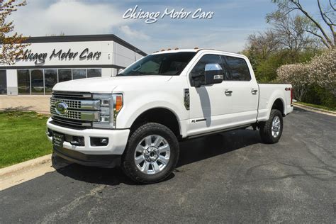 Used 2018 Ford F 350 Super Duty Platinum 4x4 Platinum Ultimate Package