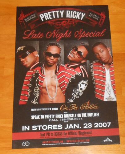 Pretty Ricky Late Night Special Poster Promo 2006 Original 11x17 RAP EBay