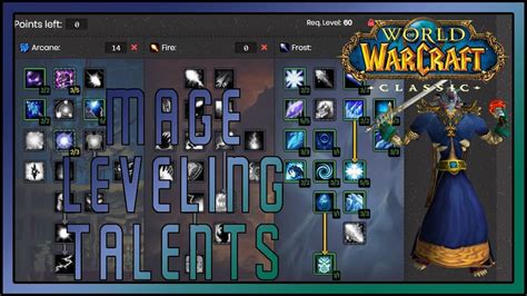 Classic Wow Mage Aoe Leveling Talents Mage Compendium Youtube