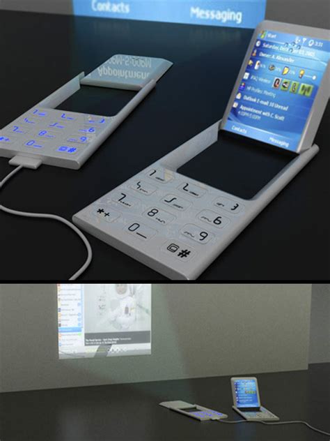 10 Futuristic Cell Phone Concepts