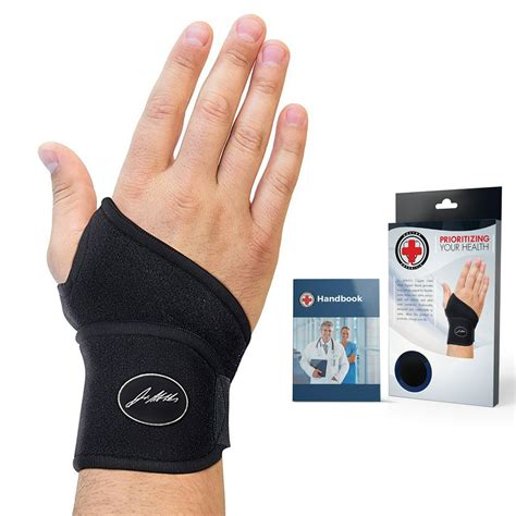 Dr Arthritis Doctor Developed Premium Copper Lined Wrist Support