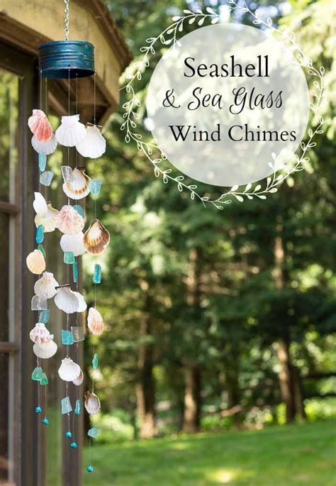 How To Make A Seashell And Sea Glass Wind Chime
