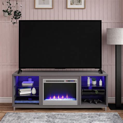 Buy Ameriwood Home Fendall Fireplace Tv Stand For Tvs Up To 70