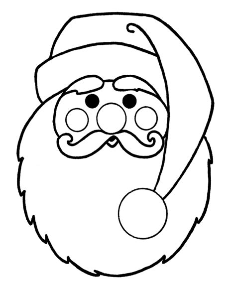 Picture Of Santa Claus Face