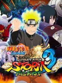 Naruto Shippuden Ultimate Ninja Storm Full Burst Game Info Trailer