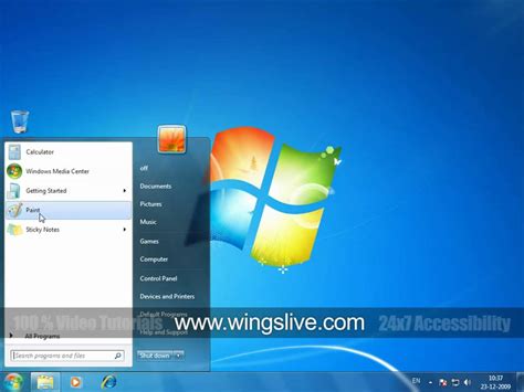 Windows 7 New Interface Youtube