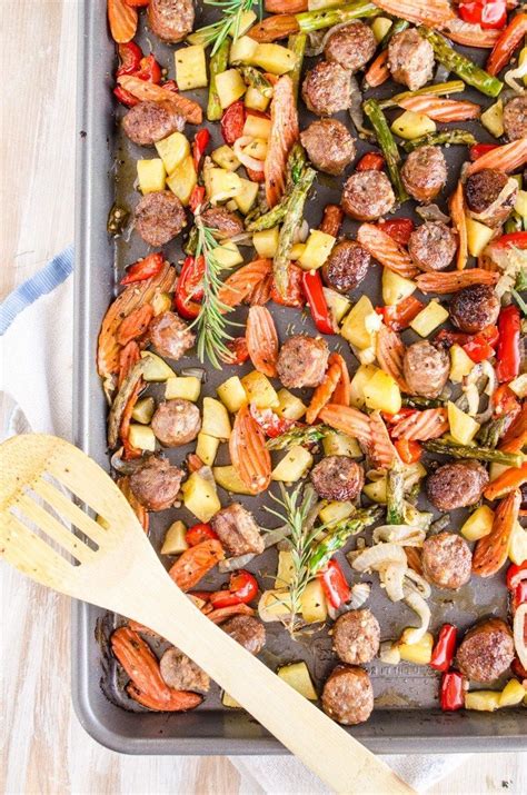 This is a great joy for roma italian sausage lovers, as they are definitely back! 30 Minute Italian Sausage Sheet Pan Dinner | Recipe ...