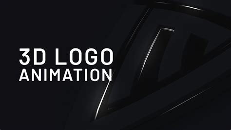 3d Logo Animation Youtube