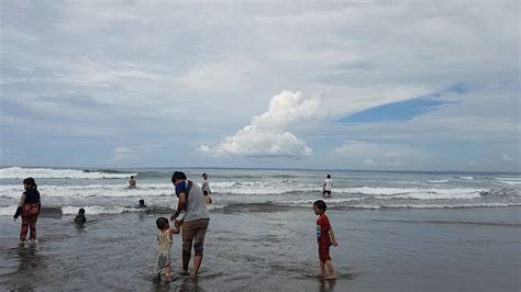 Pantai pangandaran ada 2 bagian : pinggir pantai pangandaran sunset,, - YouTube