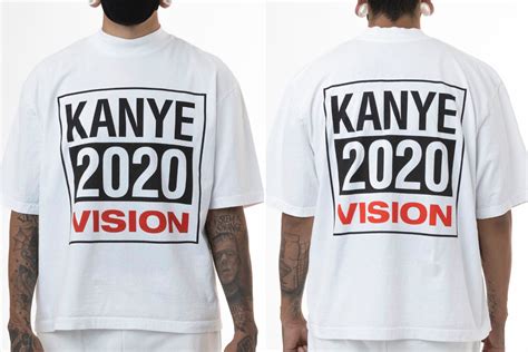 Kanye West Shows Off 2020 Vision Merch For His Presidential Run