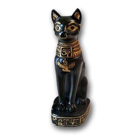 Egyptian Cat Goddess Bastet Altar Statue Egyptian Cat Goddess
