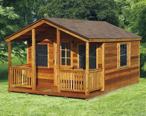 Log Cabin Shed With Porch Venture