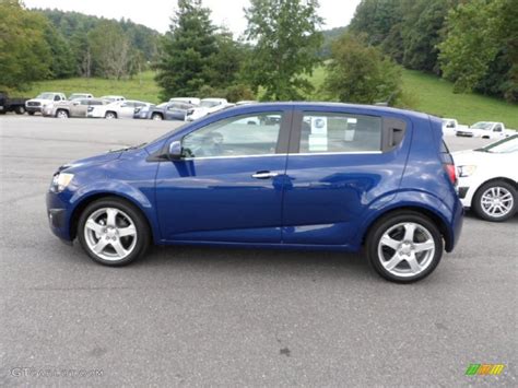 Blue Topaz Metallic 2012 Chevrolet Sonic Ltz Hatch Exterior Photo