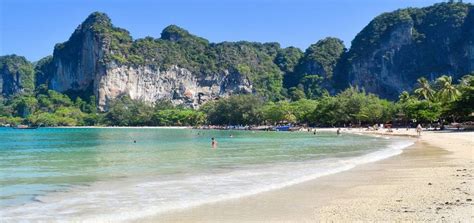 West Railay Beach Krabi Attraction Attractions Railay Thailand