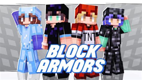 Block Armors By Cypress Games Minecraft Skin Pack Minecraft