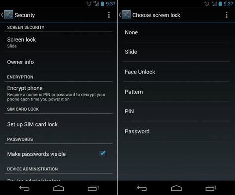 How To Enable And Disable Lock Screen Android