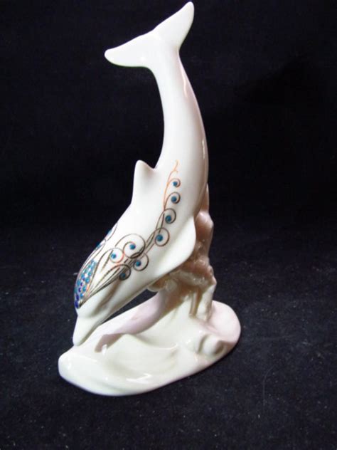 Lenox Diving Dolphin Figurine China Jewels Collection 481