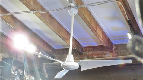Hampton Bay Industrial Ceiling Fans Feat Brian And Brandon Youtube