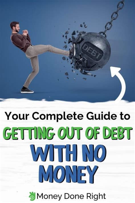 How To Get Out Of Debt With No Money Functional Tips