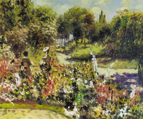 Renoir The Garden At Fontenay Reproduction