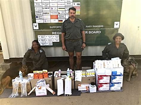 Sanparks K9 Unit Receives New Veterinary Supplies Sanparks Honorary Rangers