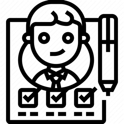Employee Appraisal Form Assessment Evaluation Icon Download On