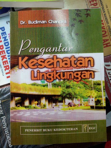 Buku Pengantar Kesehatan Lingkungan-PENGANTAR KESEHATAN LINGKUNGAN BUDIMAN CHANDRA di Lapak 