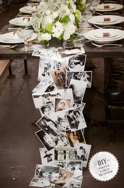 Signed By Tina Diy Photo Table Runner